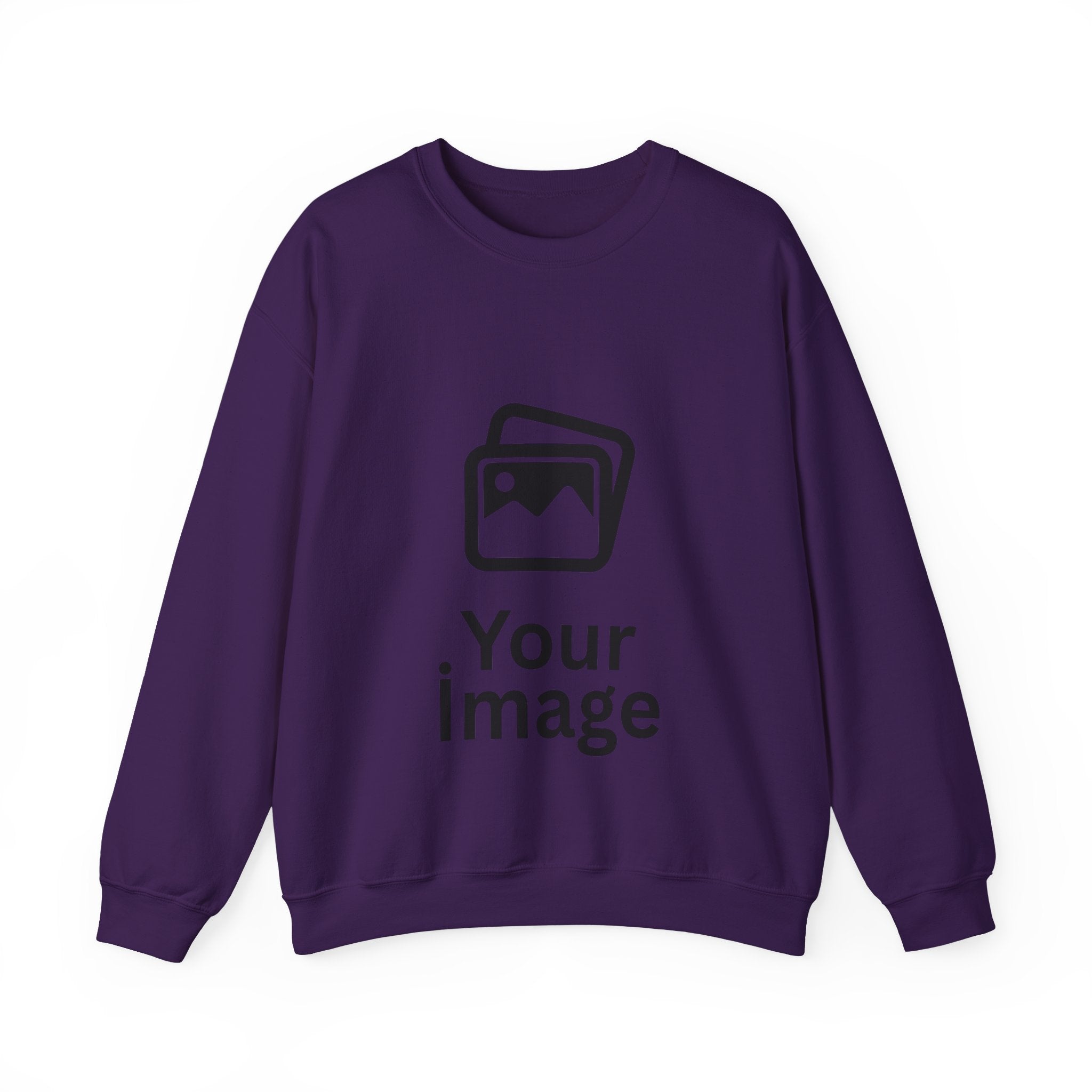 Custom Crewneck Sweatshirt — Personalized Image Print
