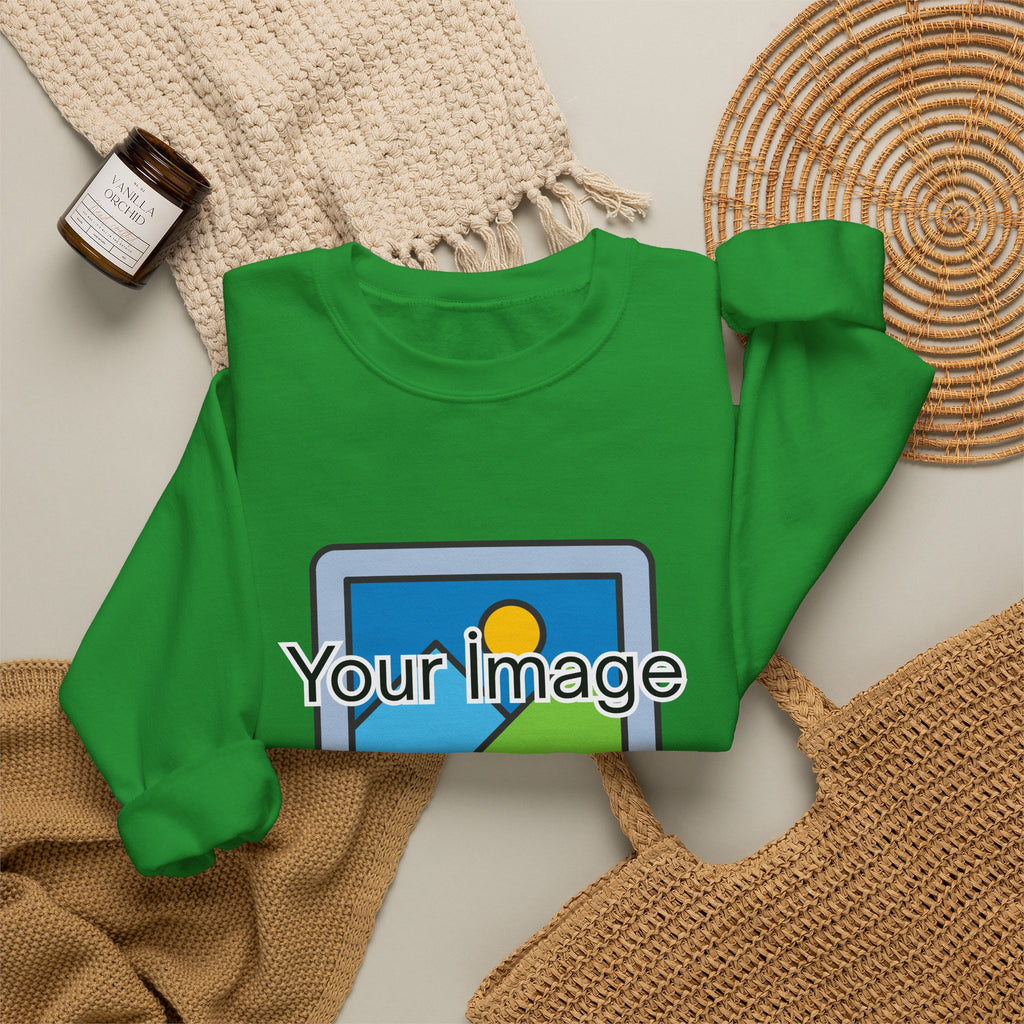 Personalized Image & Text Sweatshirt