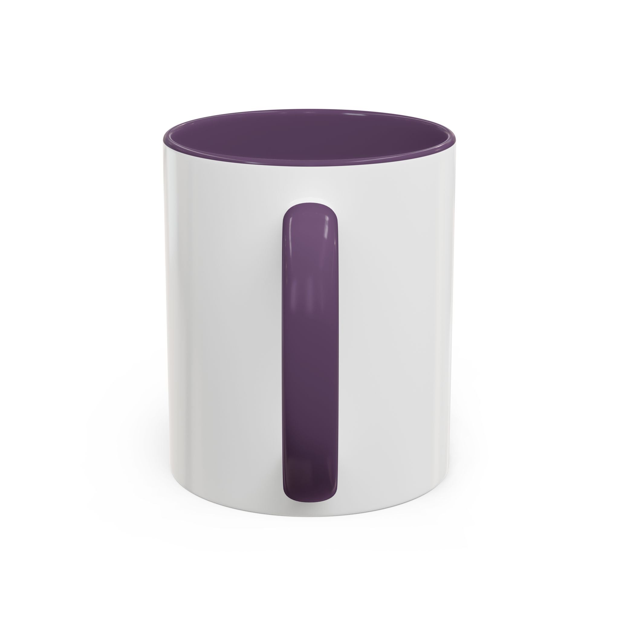 Personalized Accent Coffee Mug - Custom Text & Image, 11oz/15oz