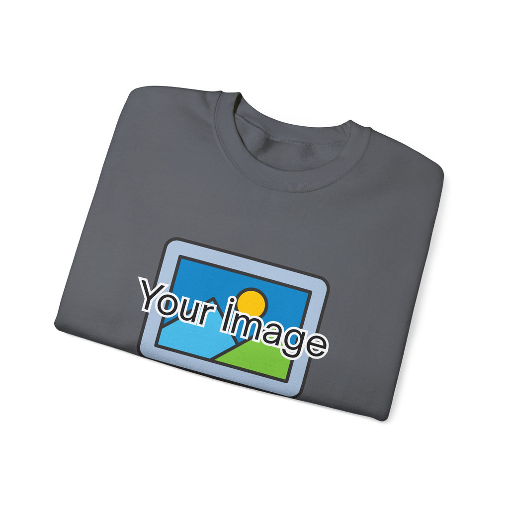Personalized Image & Text Sweatshirt