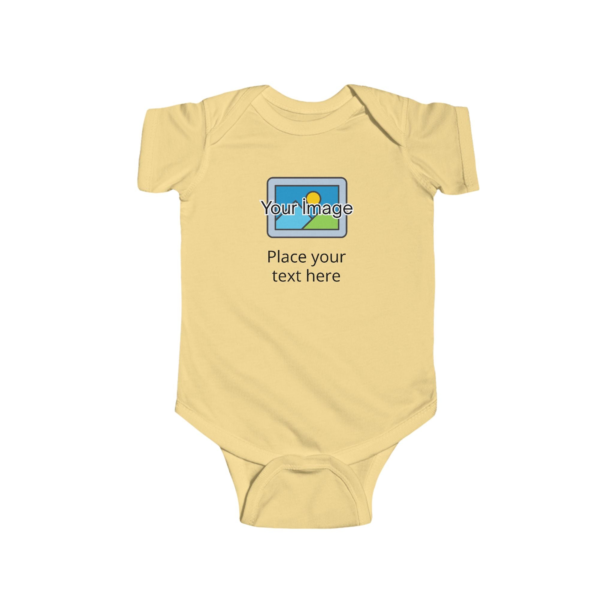 Baby Bodysuit – Personalized Infant Fine Jersey Onesie