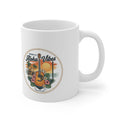 Aloha Vibes Mug — Tropical Guitar Sunset Coffee Cup