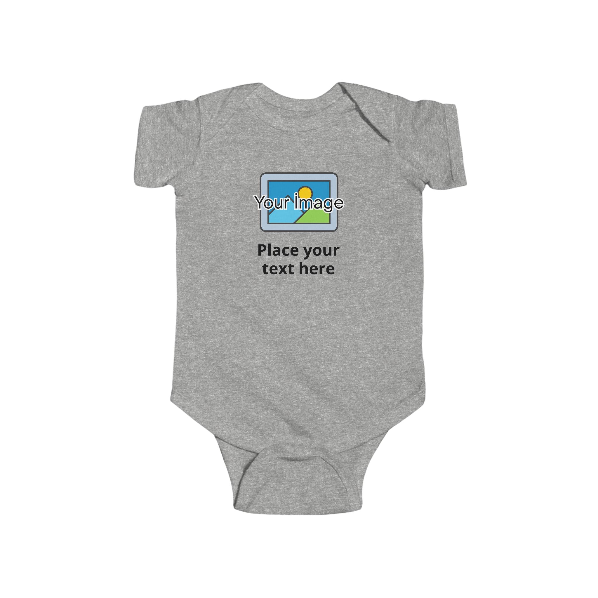 Baby Bodysuit – Personalized Infant Fine Jersey Onesie