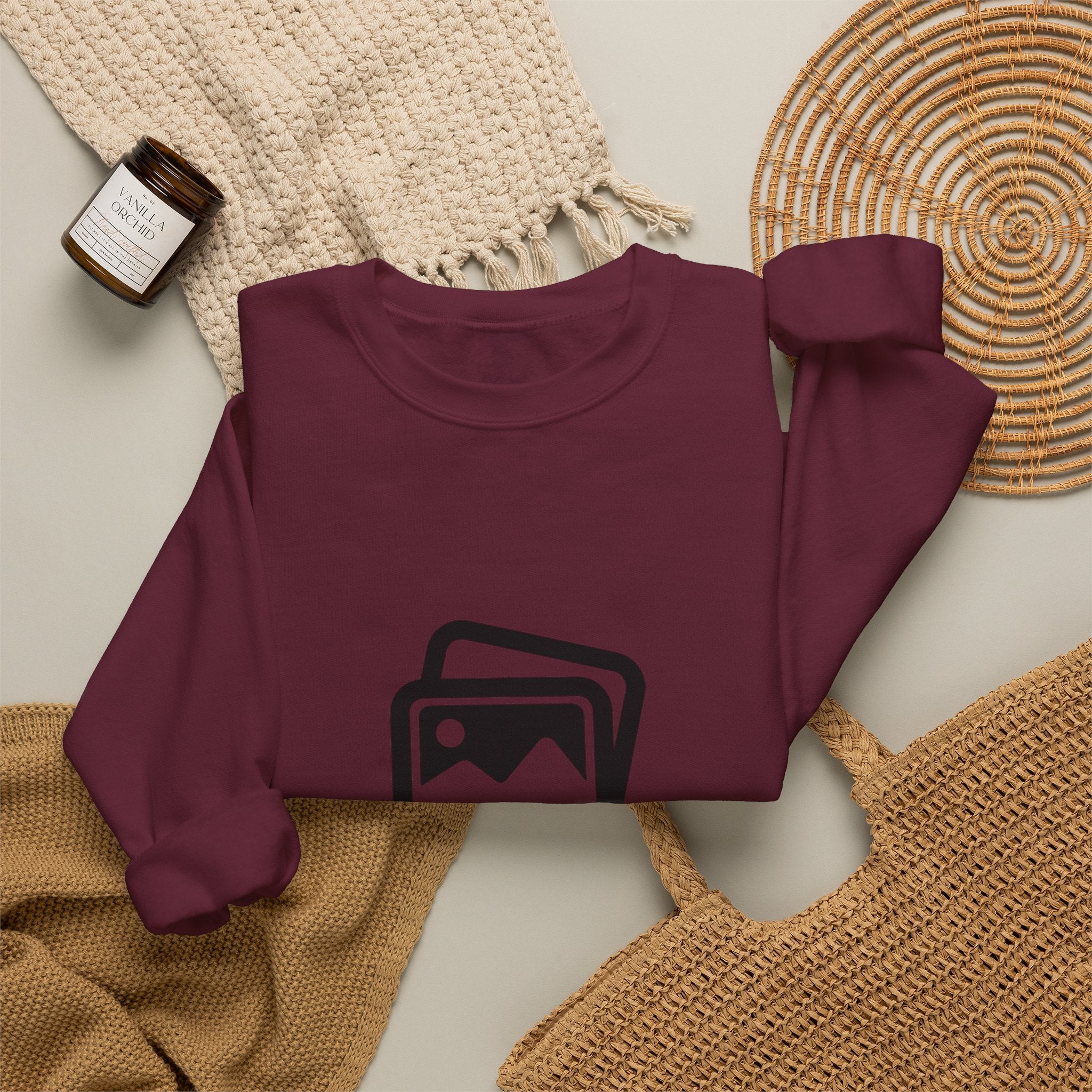 Custom Crewneck Sweatshirt — Personalized Image Print