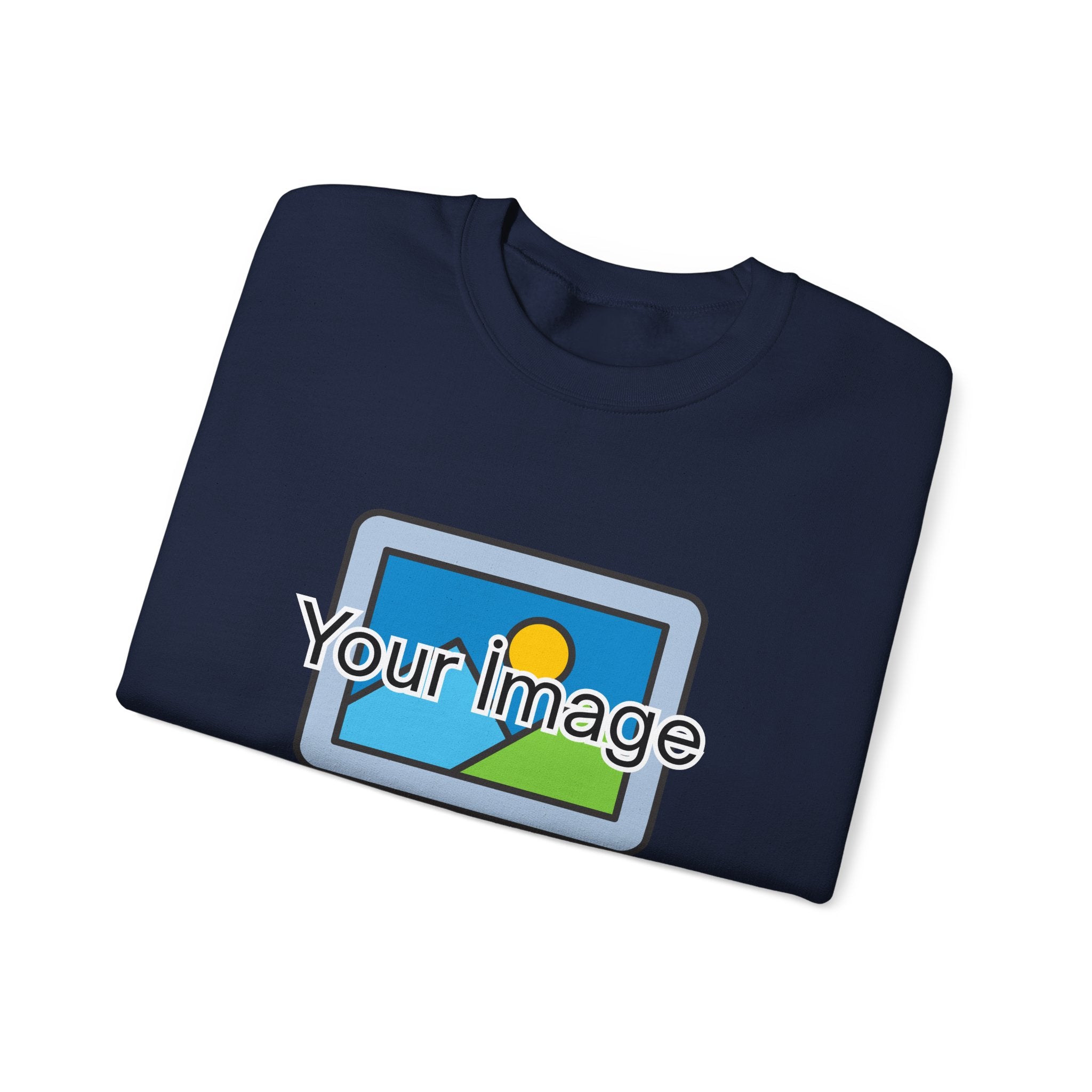 Personalized Image & Text Sweatshirt