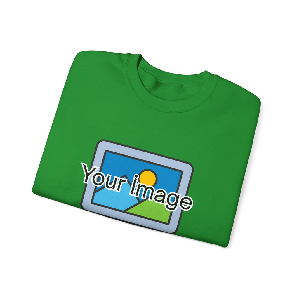 Personalized Image & Text Sweatshirt