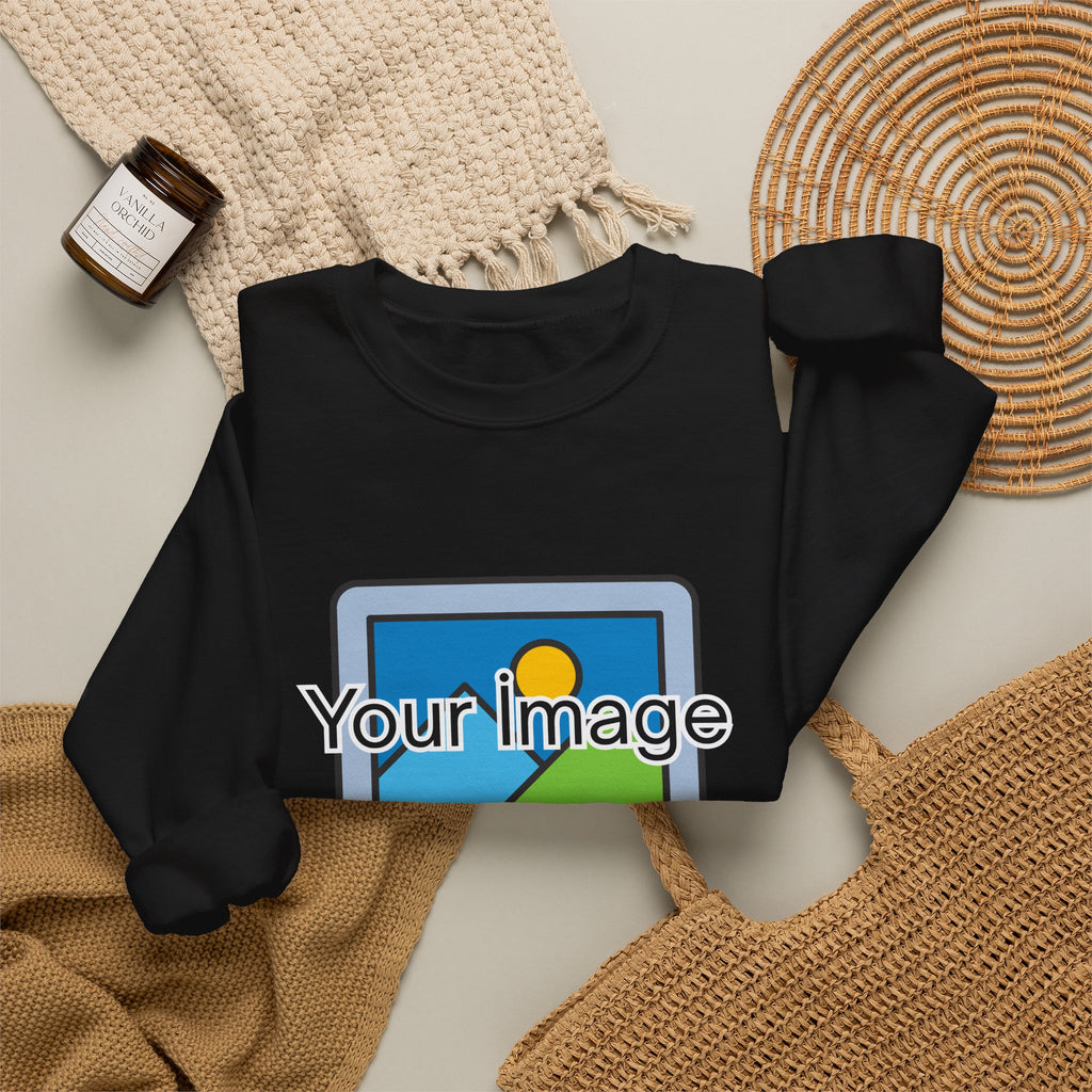 Personalized Image & Text Sweatshirt