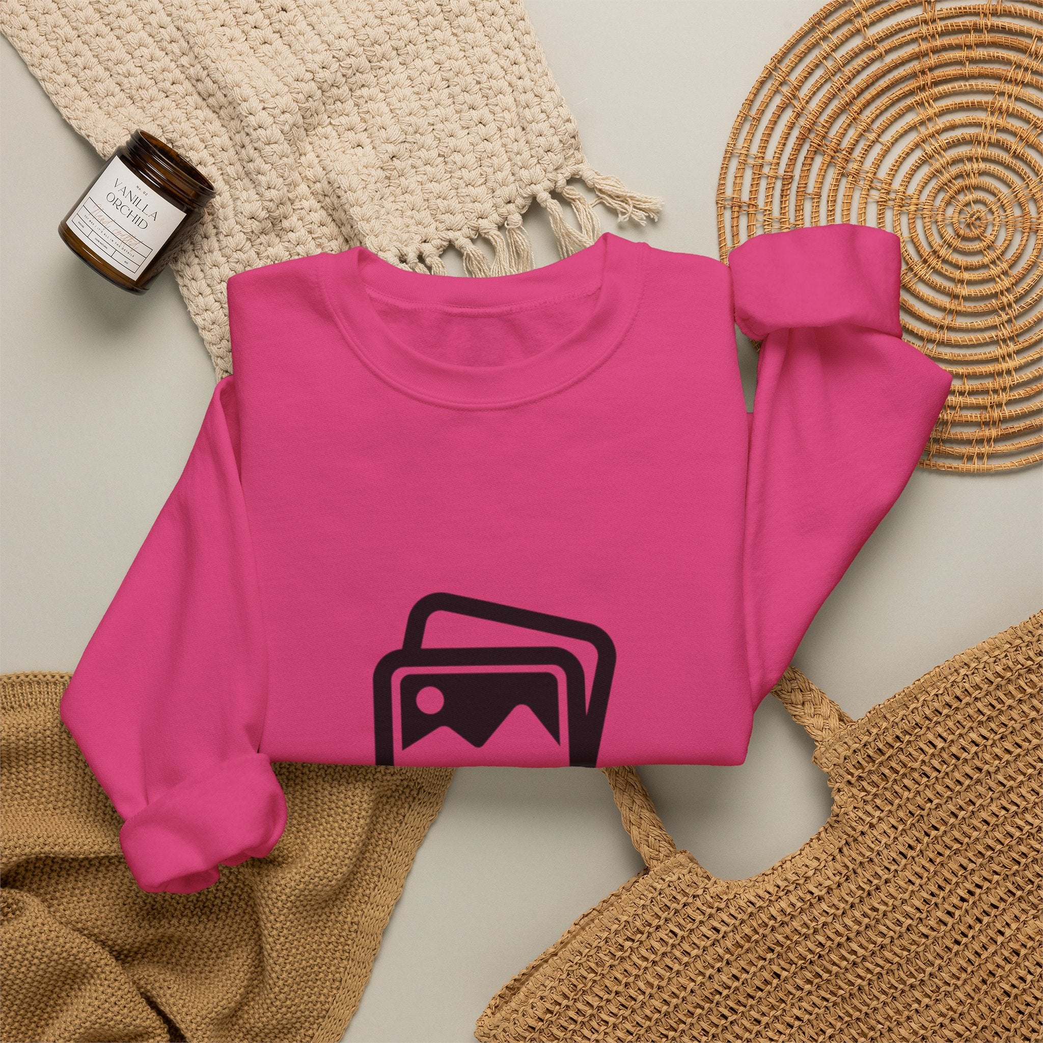 Custom Crewneck Sweatshirt — Personalized Image Print