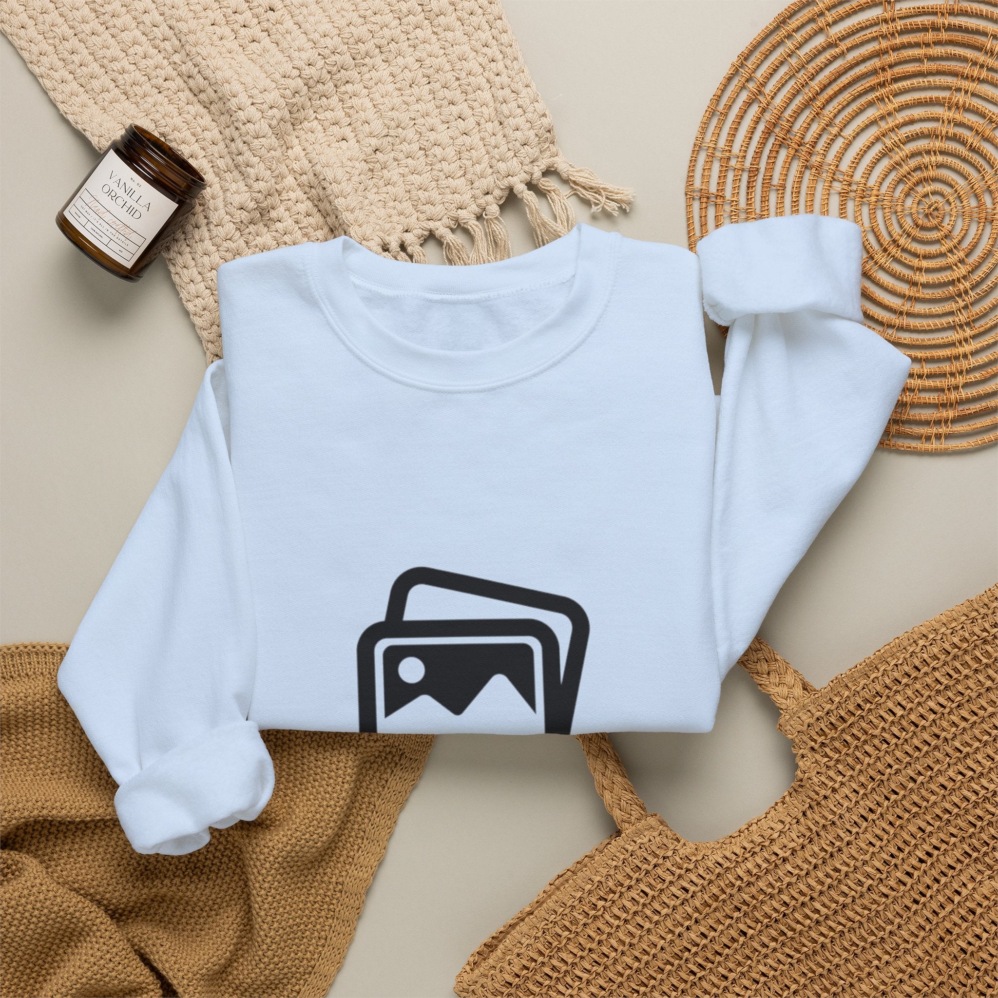 Custom Crewneck Sweatshirt — Personalized Image Print