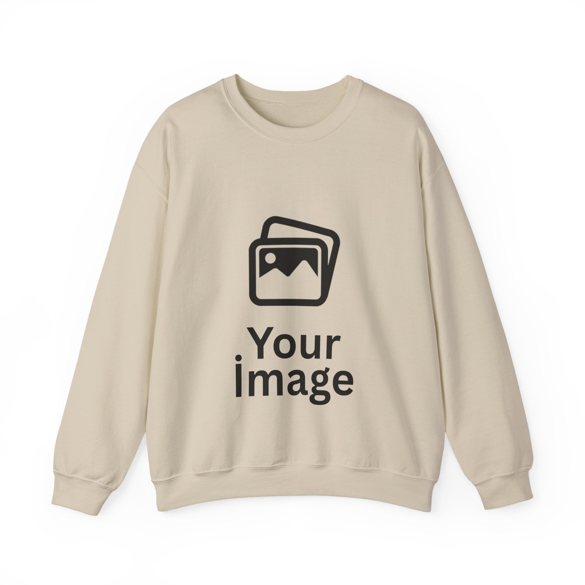 Custom Crewneck Sweatshirt — Personalized Image Print
