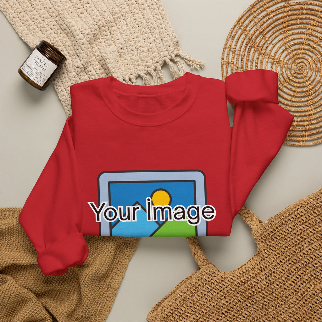 Personalized Image & Text Sweatshirt