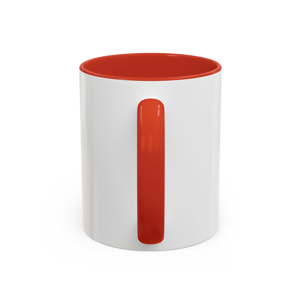 Personalized Accent Coffee Mug - Custom Text & Image, 11oz/15oz