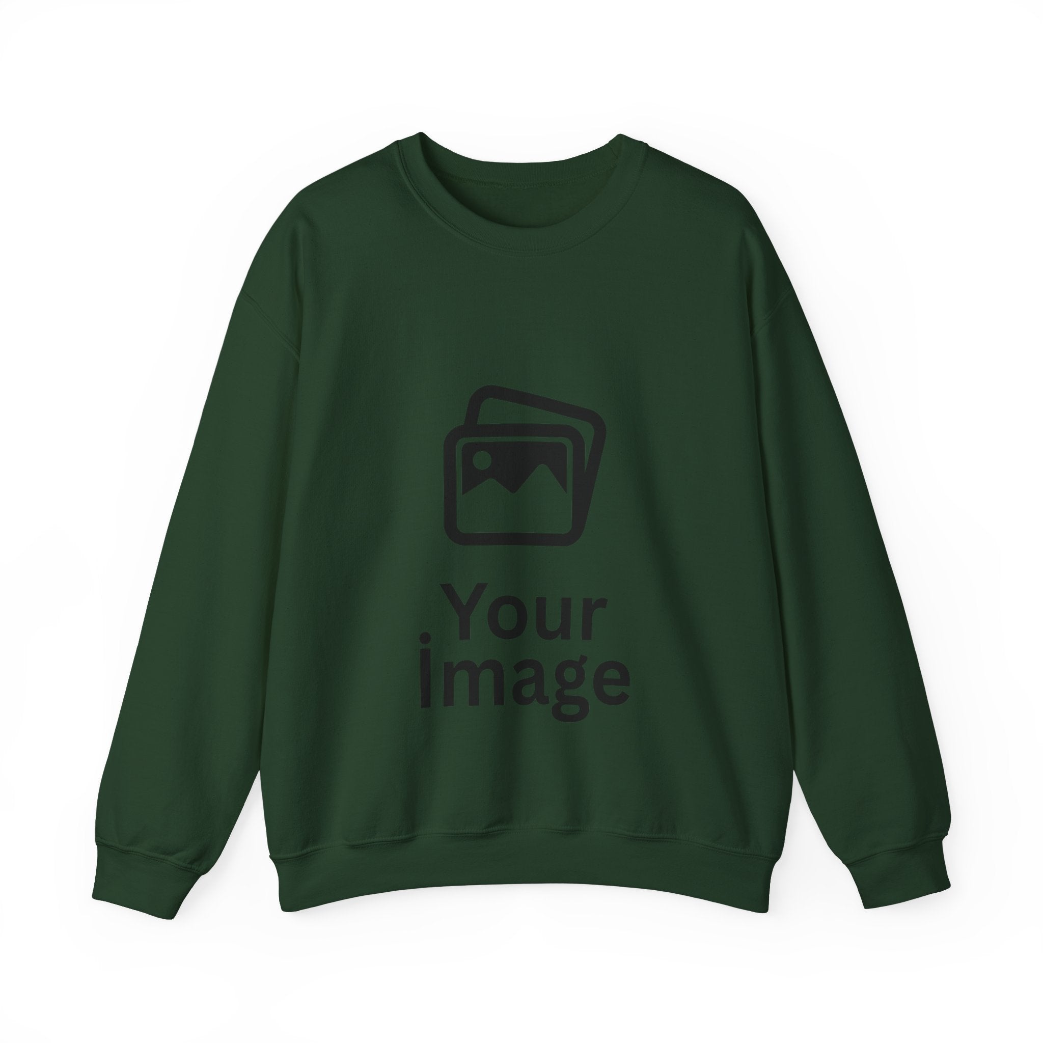 Custom Crewneck Sweatshirt — Personalized Image Print
