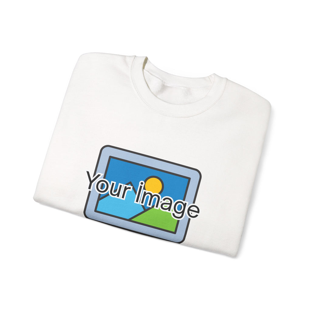 Personalized Image & Text Sweatshirt