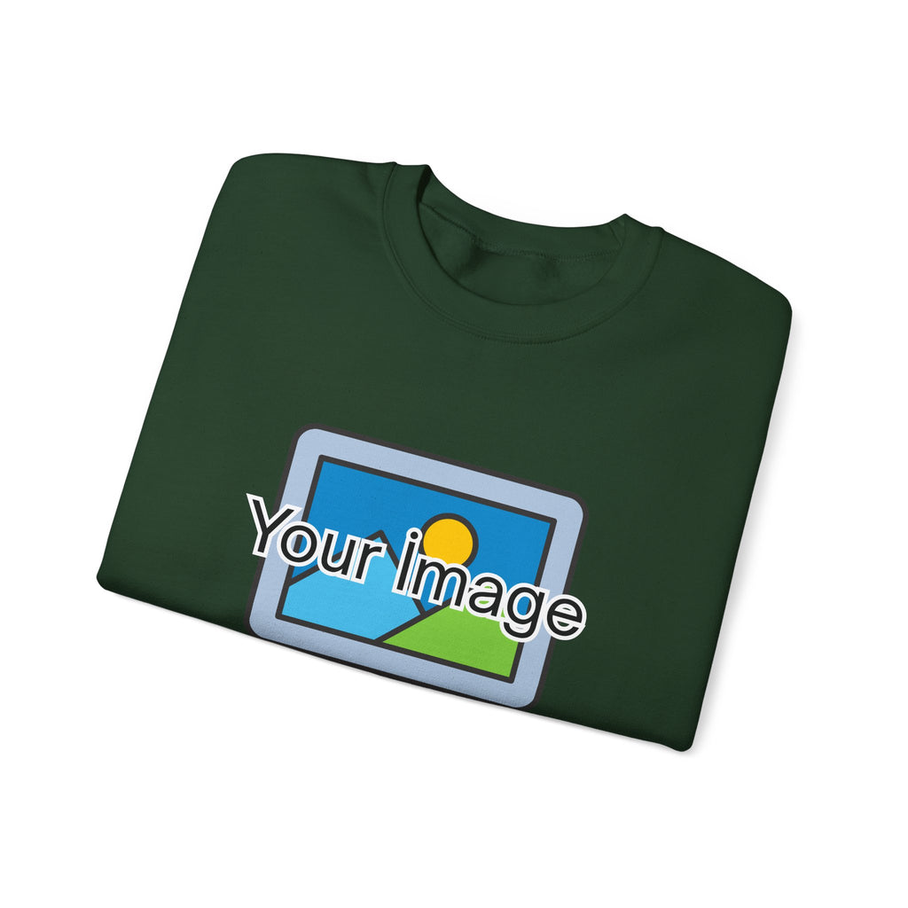 Personalized Image & Text Sweatshirt
