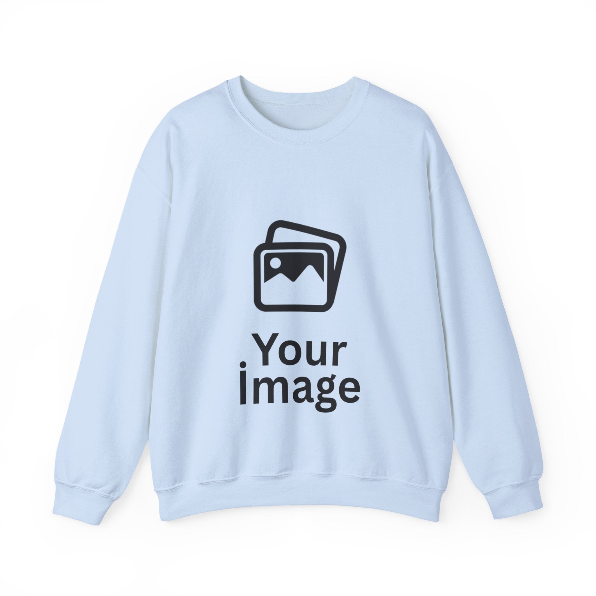 Custom Crewneck Sweatshirt — Personalized Image Print
