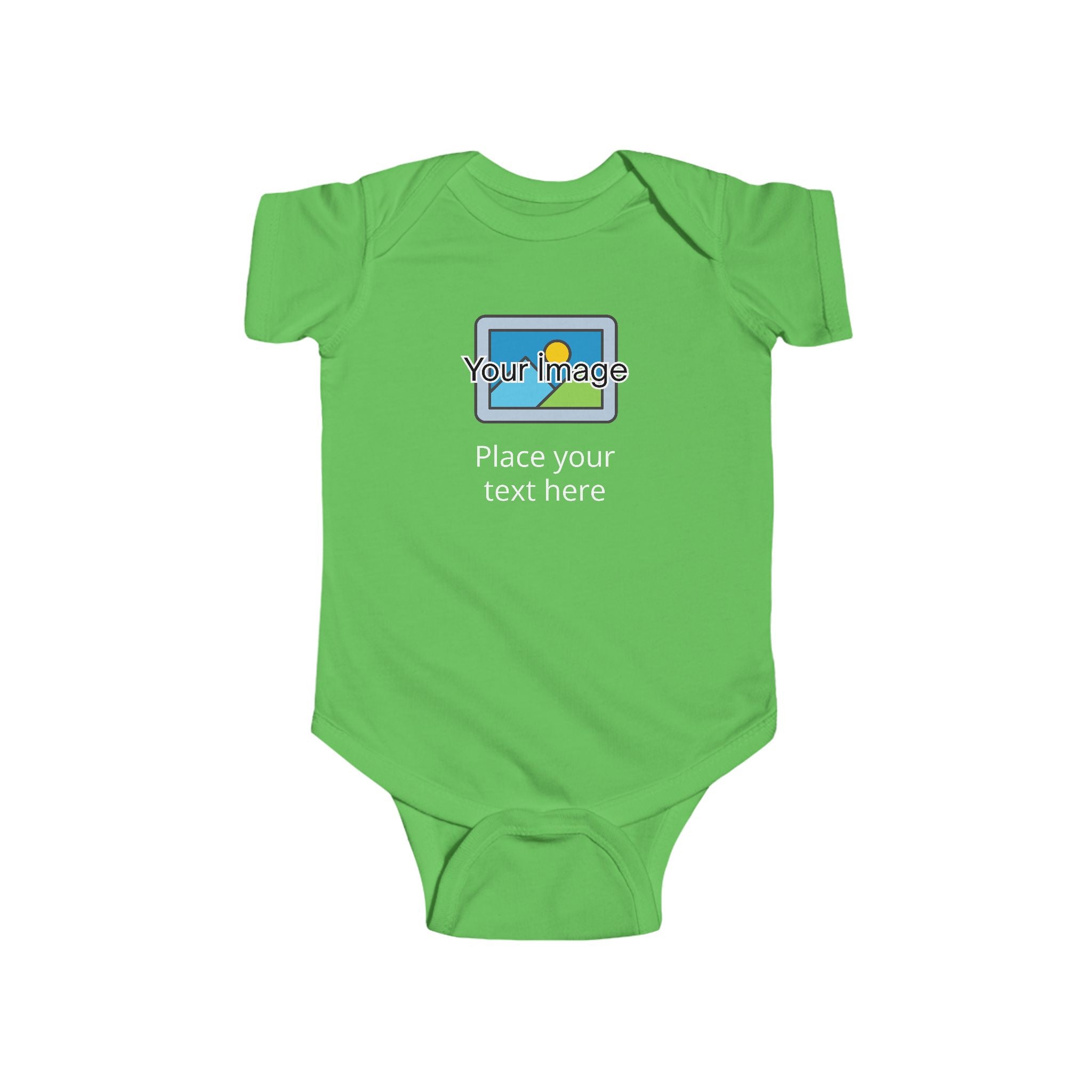 Baby Bodysuit – Personalized Infant Fine Jersey Onesie