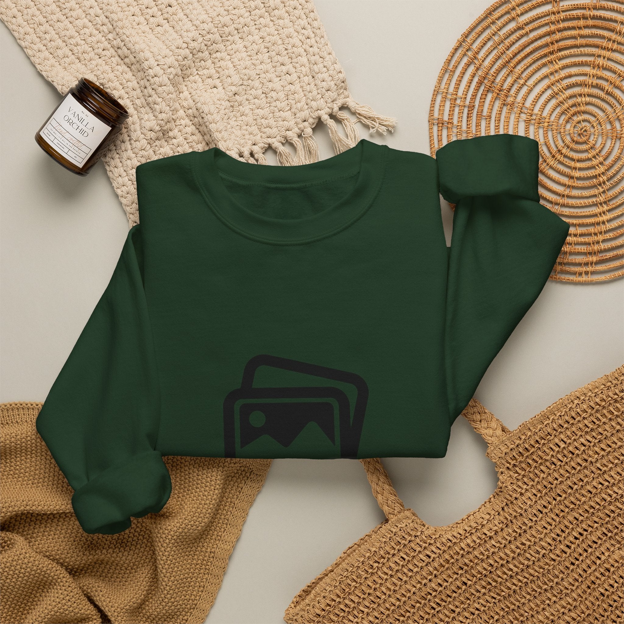 Custom Crewneck Sweatshirt — Personalized Image Print