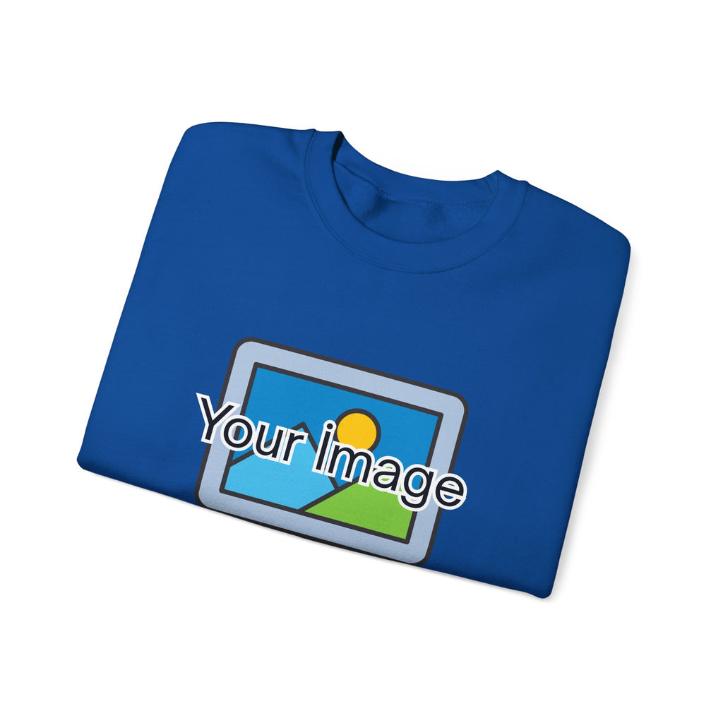 Personalized Image & Text Sweatshirt