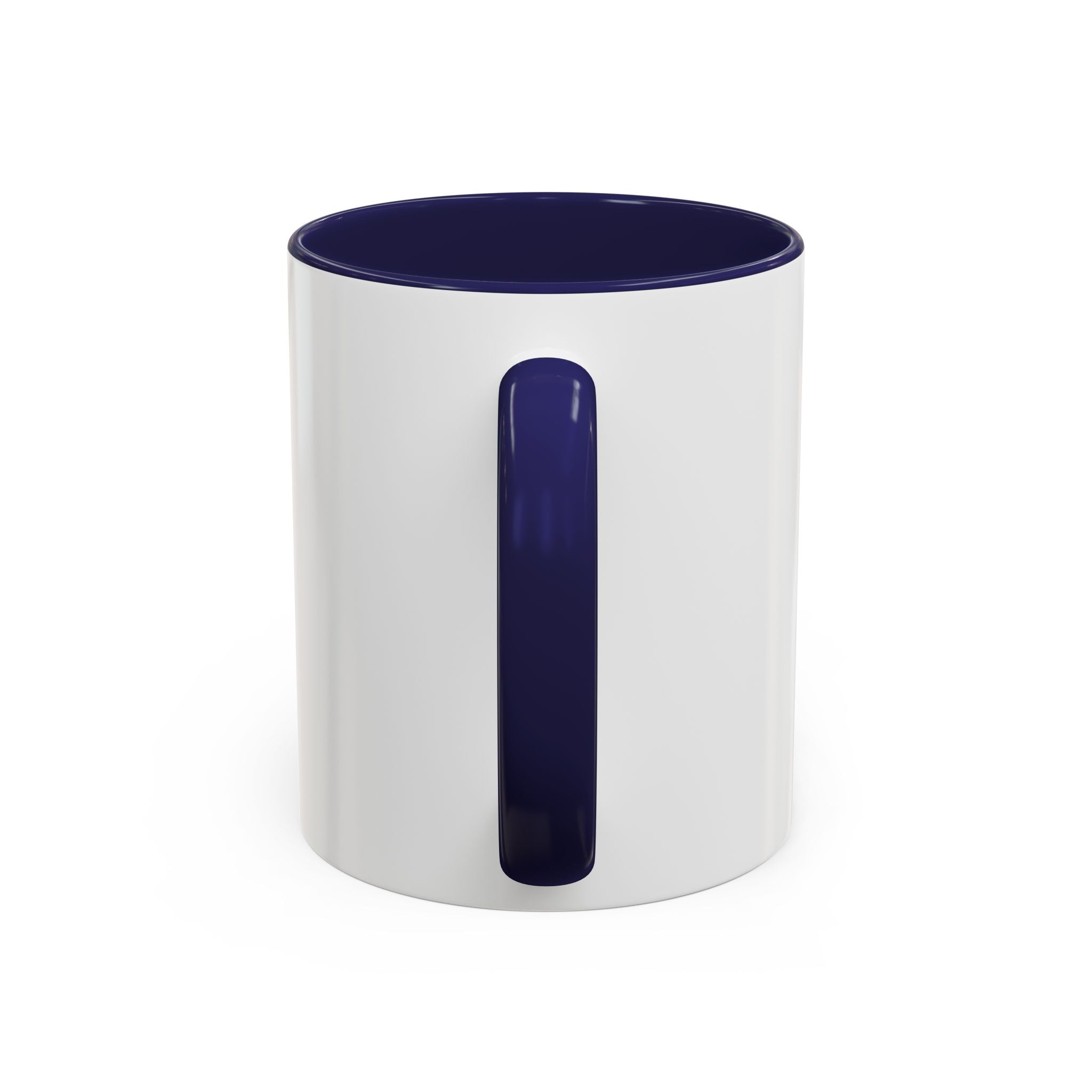 Personalized Accent Coffee Mug - Custom Text & Image, 11oz/15oz