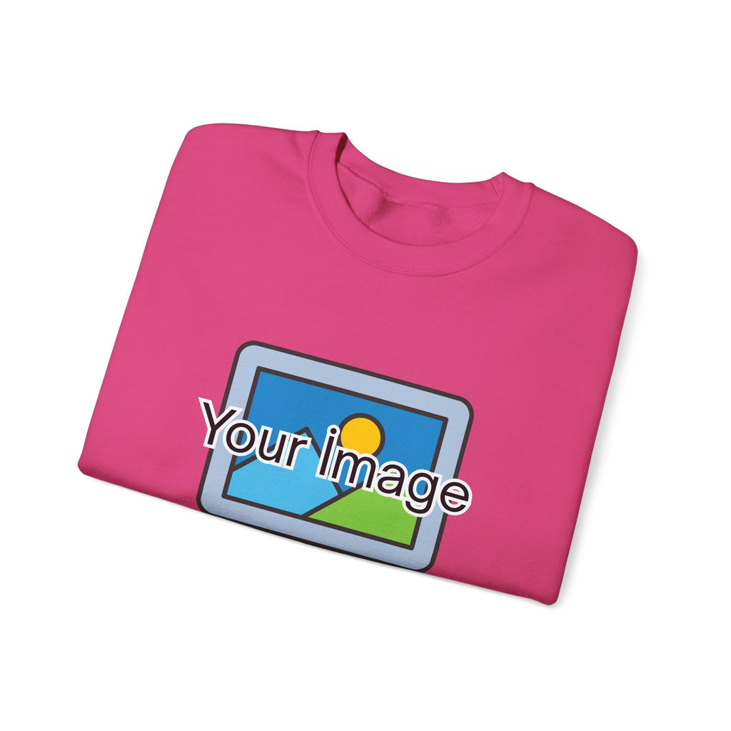 Personalized Image & Text Sweatshirt