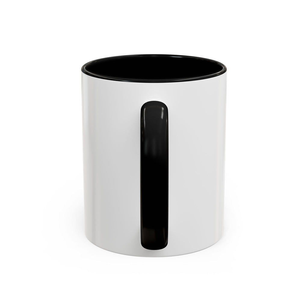 Personalized Accent Coffee Mug - Custom Text & Image, 11oz/15oz