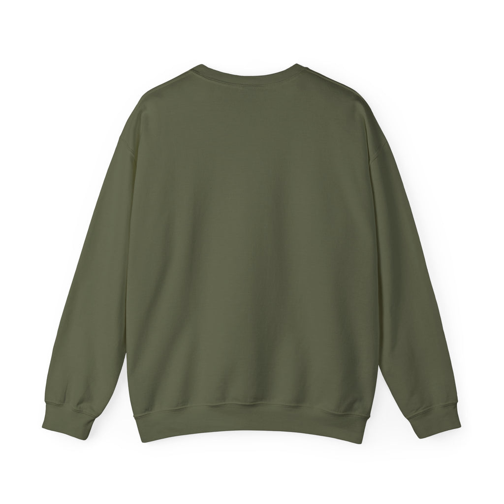 Custom Text Crewneck Sweatshirt — Personalized Minimalist Sweatshirt