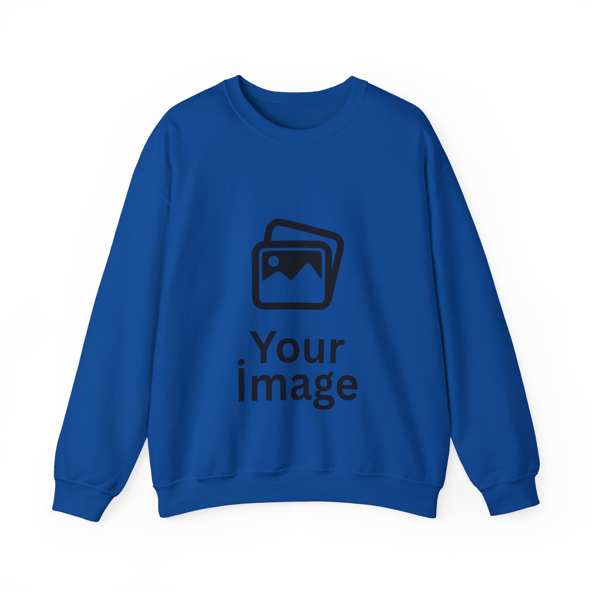 Custom Crewneck Sweatshirt — Personalized Image Print