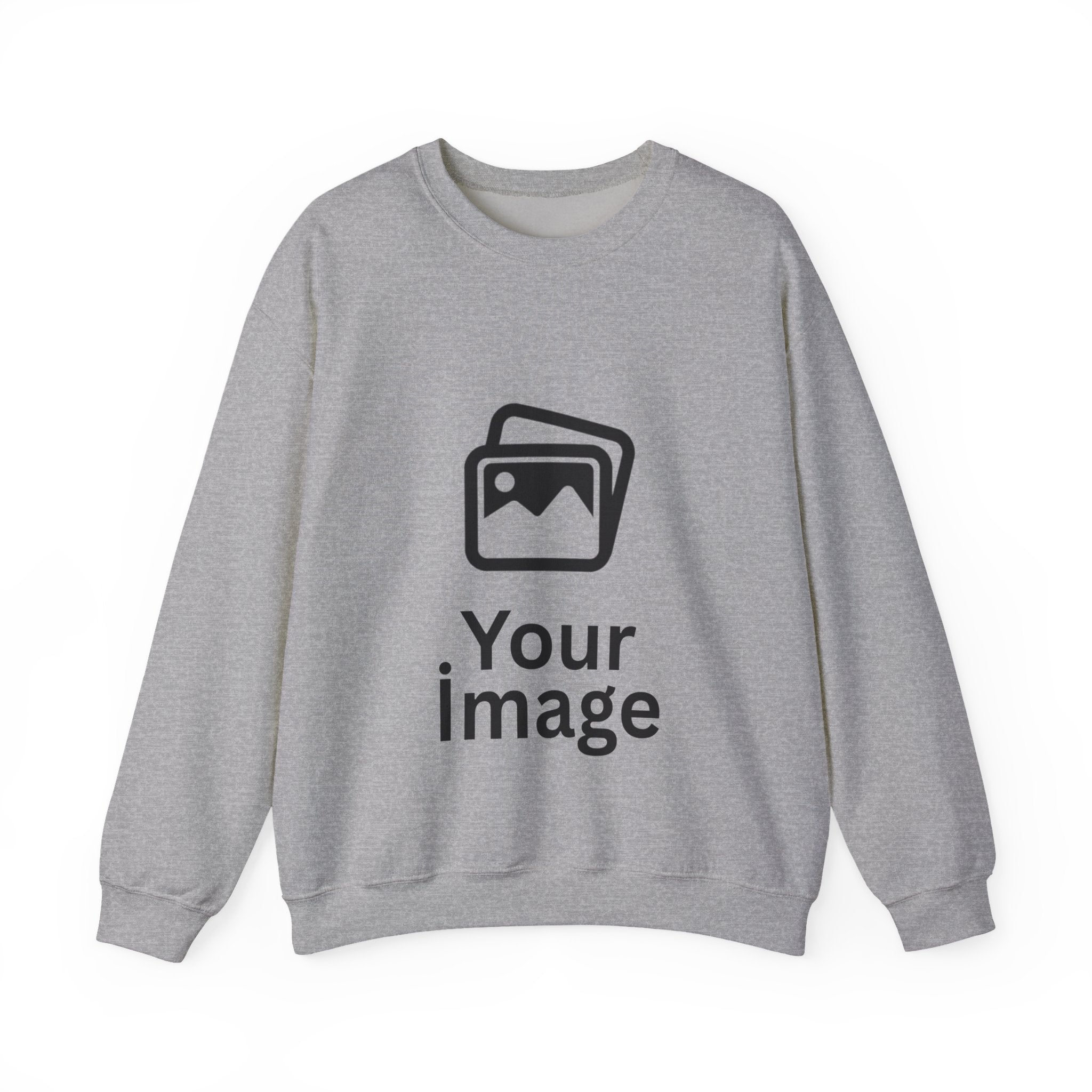 Custom Crewneck Sweatshirt — Personalized Image Print